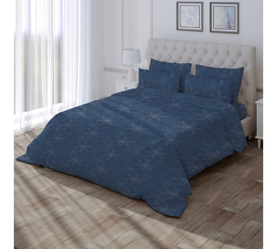 Простыня Самойловский Текстиль бязь 220x240 см Сапфир 762886