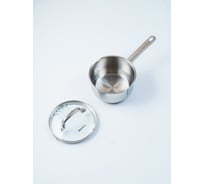 Стальной ковш Boverri со стеклянной крышкой, 1.6 л 20928