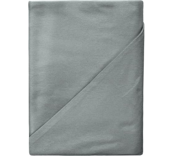 Простыня Verossa Melange на резинке 200x200 см Silver 776170 1