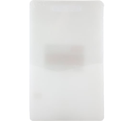 Разделочная доска PROFF PLASTIK 265x425 мм, белая, пластиковая 1/20 ТК-2601422