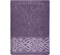 Махровое полотенце Самойловский Текстиль 33/70 Толедо Баклажан, 420 г/м2 761486