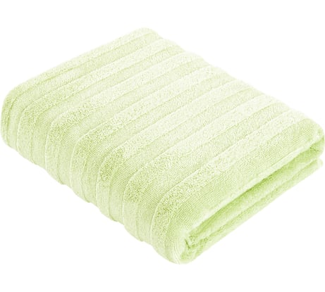 Махровое полотенце Verossa 70/140 Stripe Светло-фисташковое, 500 г/м2 734479