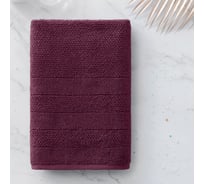 Махровое полотенце Verossa 70/140 Milano Темно-бордовое, 500 г/м2 742677