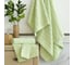 Набор махровых полотенец Verossa Stripe Светло-фисташковый, 70x140 см - 2 шт., 50x90 см - 2 шт., 500 г/м2 752383 4