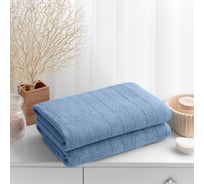 Набор махровых полотенец Verossa Milano Пудрово-голубой, 70x140 см - 2 шт., 50x90 см - 2 шт., 500 г/м2 752377