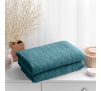 Набор махровых полотенец Verossa Milano Темно-бирюзовый, 70x140 см - 2 шт., 50x90 см - 2 шт., 500 г/м2 752366