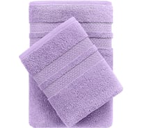 Набор махровых полотенец Verossa Reticolo Лавандовый, 70x140 см - 2 шт., 50x90 см - 2 шт., 500 г/м2 746412