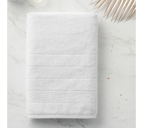 Набор махровых полотенец Verossa Milano Белый, 50x90 см, 70x140 см, 500 г/м2 746405