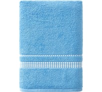 Махровое полотенце Самойловский Текстиль 33/70 Лето Спокойный синий, 400 г/м2 761425
