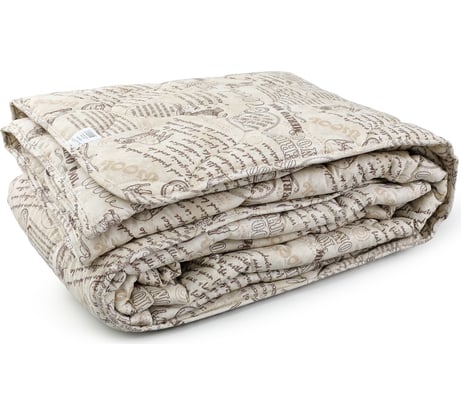 Одеяло Волшебная Ночь 200x220 см, стёжка, шерсть мериноса, 300 г/м2, меринос 730673