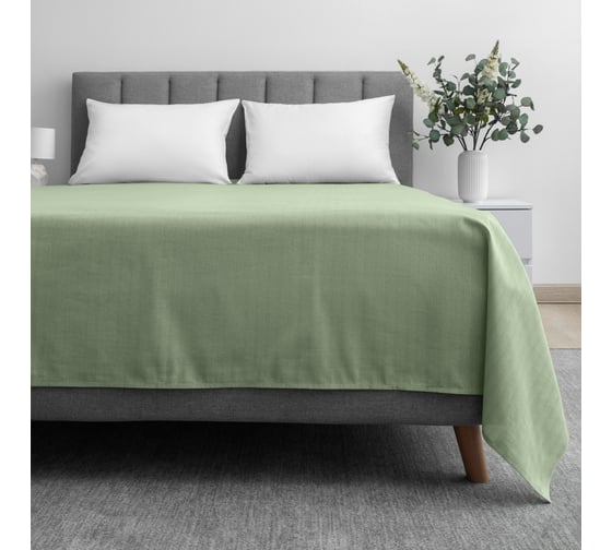 Пододеяльник Волшебная Ночь Smoke Green поплин, 180/215 782076