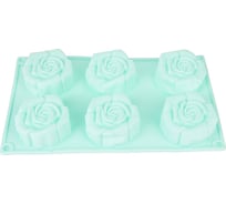 Форма для выпечки Nouvelle 6 ячеек, роза, 28.5x17 см 9902611-4