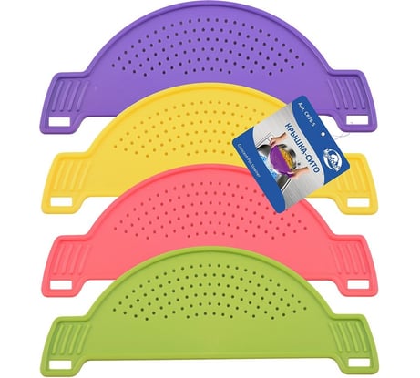 Крышка-сито Мультидом 28х10.5 см 3 цвета СК76-5