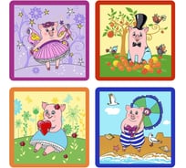 Прихватка Мультидом Милые свинки 17х17 см HN88-350