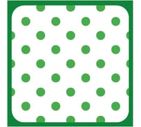 Прихватка Мультидом Горошек 17х17 см зеленый HN22-236