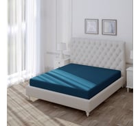 Простыня Волшебная Ночь Deep blue на резинке, поплин, 160/200 789241