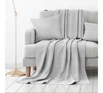 Покрывало Волшебная Ночь рогожка, 200/220, пепельно-серый 774521