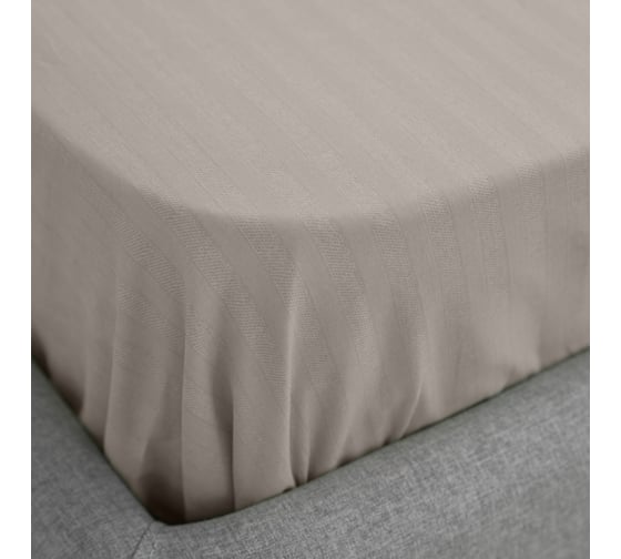Простыня Волшебная Ночь Caramel mousse на резинке, поплин, 140/200 789237