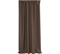 Штора Волшебная Ночь рогожка, 200/270, шоколад 763080