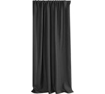 Штора Волшебная Ночь рогожка, 165/270, графит 777124