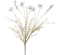 Искусственный цветок Вещицы ромашка полевая, 550 мм, голубой HDF29