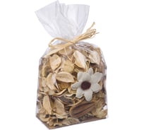 Набор сухоцветов из натуральных материалов Вещицы, с ароматом ванили, Д100 Ш75 В155, пакет YW-SUH48