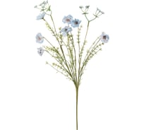 Искусственный цветок Вещицы лен полевой, 500 мм, голубой HDF30