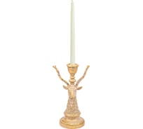 Подсвечник Вещицы олень, 105х82х190, золотой Fancy9