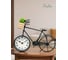 Часы Велосипед с суккулентом Вещицы, Д280 Ш90 В240, черный Fancy48 5