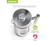 Френч-пресс BAROUGE Traditional choice стеклянный, цвет серебро, 600 мл BF-704/30 BF-704 600 мл/фрэнч 3