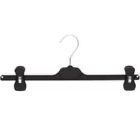 Пластиковая вешалка-плечики Attache С018, 40, черная 1245690