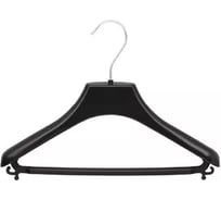 Пластиковая вешалка-плечики Attache С022, черная, 150 шт. 1245687