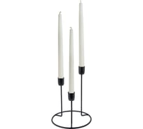 Металлический подсвечник Вещицы, Д155 Ш155 В200, черный Fancy13