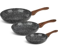 Набор сковородок EDENBERG 3 шт, 20/24/28 см EB-5661