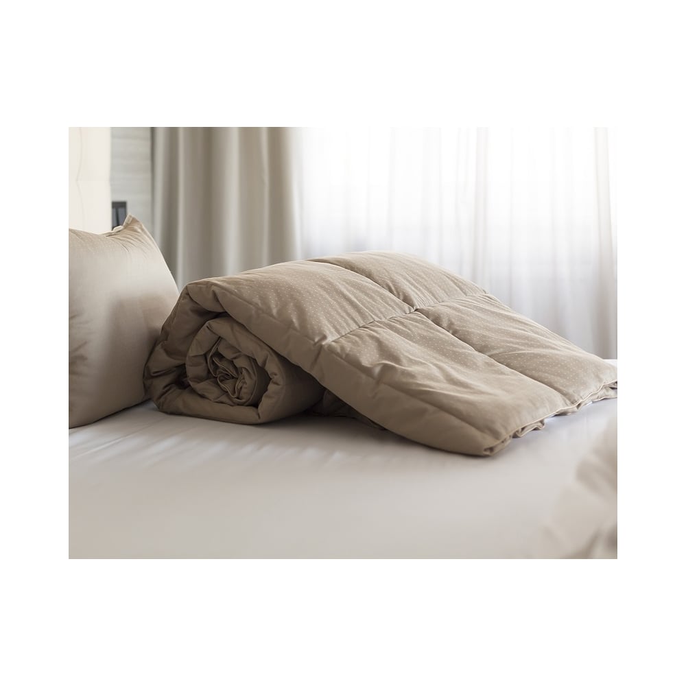 Стеганое одеяло Мягкий сон latte cotton aeroflex, night aura 205x140 ...