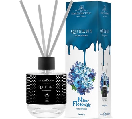Ароматизатор Tasotti REED DIFFUSER QUEENS Blue Flowers TDQ01