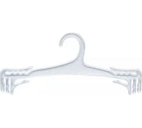 Вешалка-плечики для белья ООО Комус vp с-048 пластик, прозрачная, 270 мм 1245685