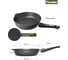 Индукционная сковорода Мечта 24 см с антипригарным покрытием гранит black induction pro со съемной ручкой 024802И 5