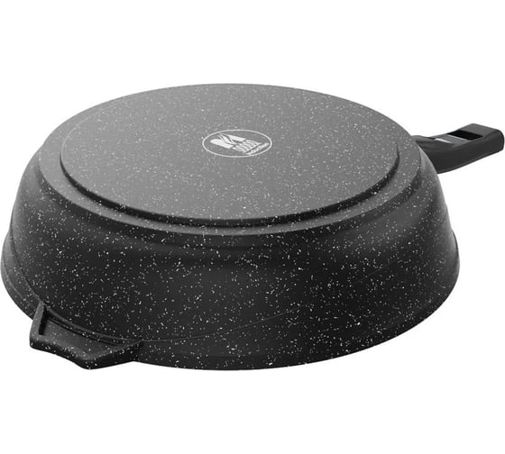Индукционная сковорода Мечта 26 см с антипригарным покрытием гранит black. induction pro 26802И