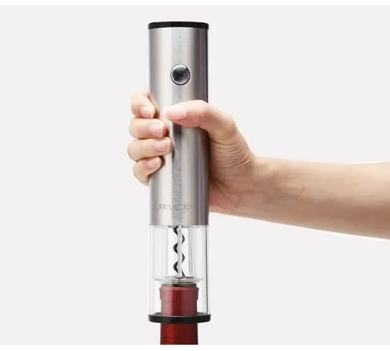 Электрический штопор CIRCLE JOY stainless steel battery operated electric wine opener CJ-EKPQ01