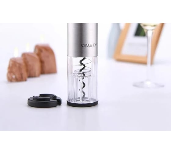 Электрический штопор CIRCLE JOY stainless steel battery operated electric wine opener CJ-EKPQ01