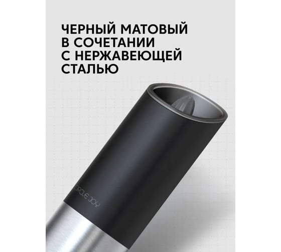 Мельница для специй CIRCLE JOY silver knight series gravity electric coffee grinder CJ-EG03