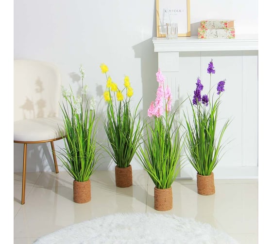 Искусственное растение INBLOOM Львиный зев 80 см 008-006