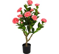 Искусственное растение INBLOOM Роза китайская розовая 70 см 008-008