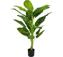 Искусственное растение INBLOOM Диффенбахия 150 см, PEVA, цемент 008-015