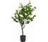 Искусственное растение INBLOOM Роза белая 130 см, PEVA, цемент 008-019 1