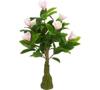 Искусственное растение INBLOOM Магнолия 110 см, PEVA, цемент 008-014