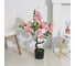 Искусственное растение INBLOOM Роза светло-розовая 85 см, PEVA, цемент 008-024 3