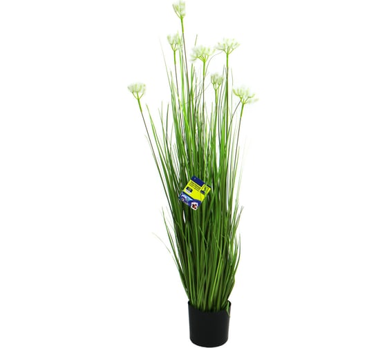 Искусственное растение INBLOOM Осока с цветами 100 см 153-152
