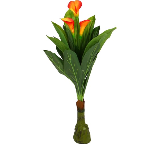 Искусственное растение INBLOOM Каллы 100 см, PEVA, цемент 008-013